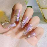 3D bloem nagelbedels, 12 rasters acrylhars bloem en goud zilveren kralen nagelstenen, bloem gelnagels, bloem nageldecoraties voor vrouwen en meisjes, doe-het-zelf-manicure-accessoires