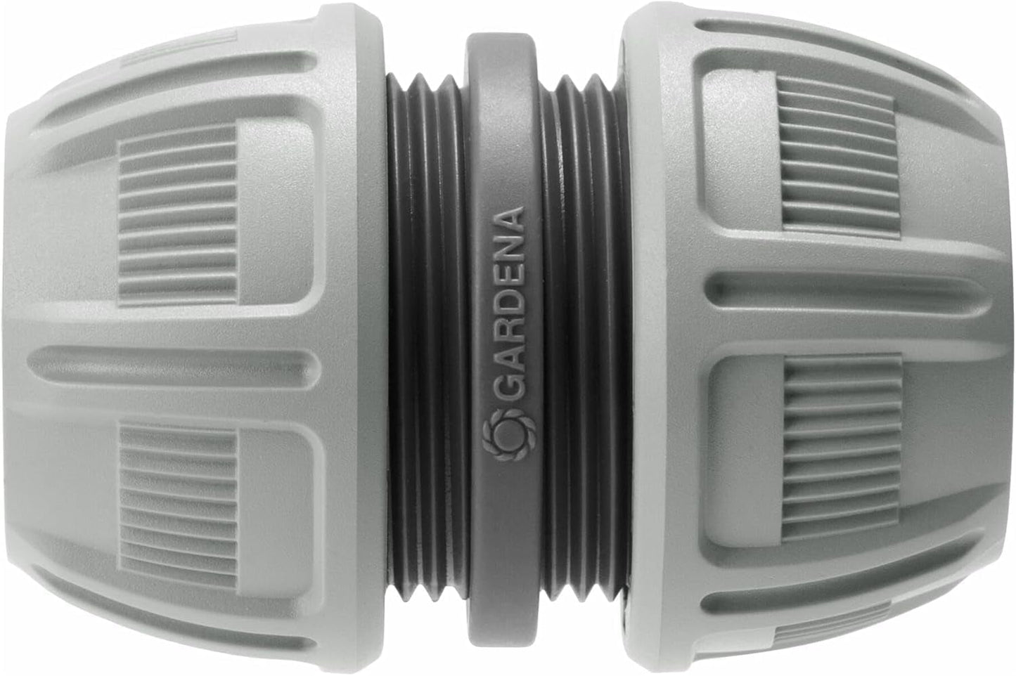 Gardena 13 mm (1/2 inch) en 15 mm (5/8 inch) Reparateur: Snelle en eenvoudige slangreparatie zonder gereedschap, Power Grip, hoge klemkracht, in doos (18232-20)