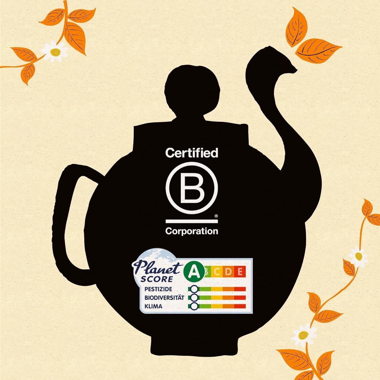 CUPPER Biologische fruitthee "Orange & Lemon Infusion", 20 ongebleekte theezakjes, biologisch, fairtrade