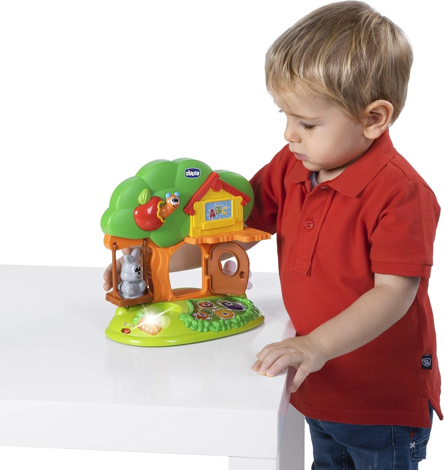 Chicco - Bunny House, elektronisch speelgoed, speelset, leeftijd 1-4 jaar Babyspeelgoed Naty Shop