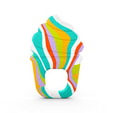 Bright Starts Soothing Soft Serve Siliconen bijtring, ijshoorntje gemakkelijk te pakken, BPA-vrij, unisex, 3 maanden+