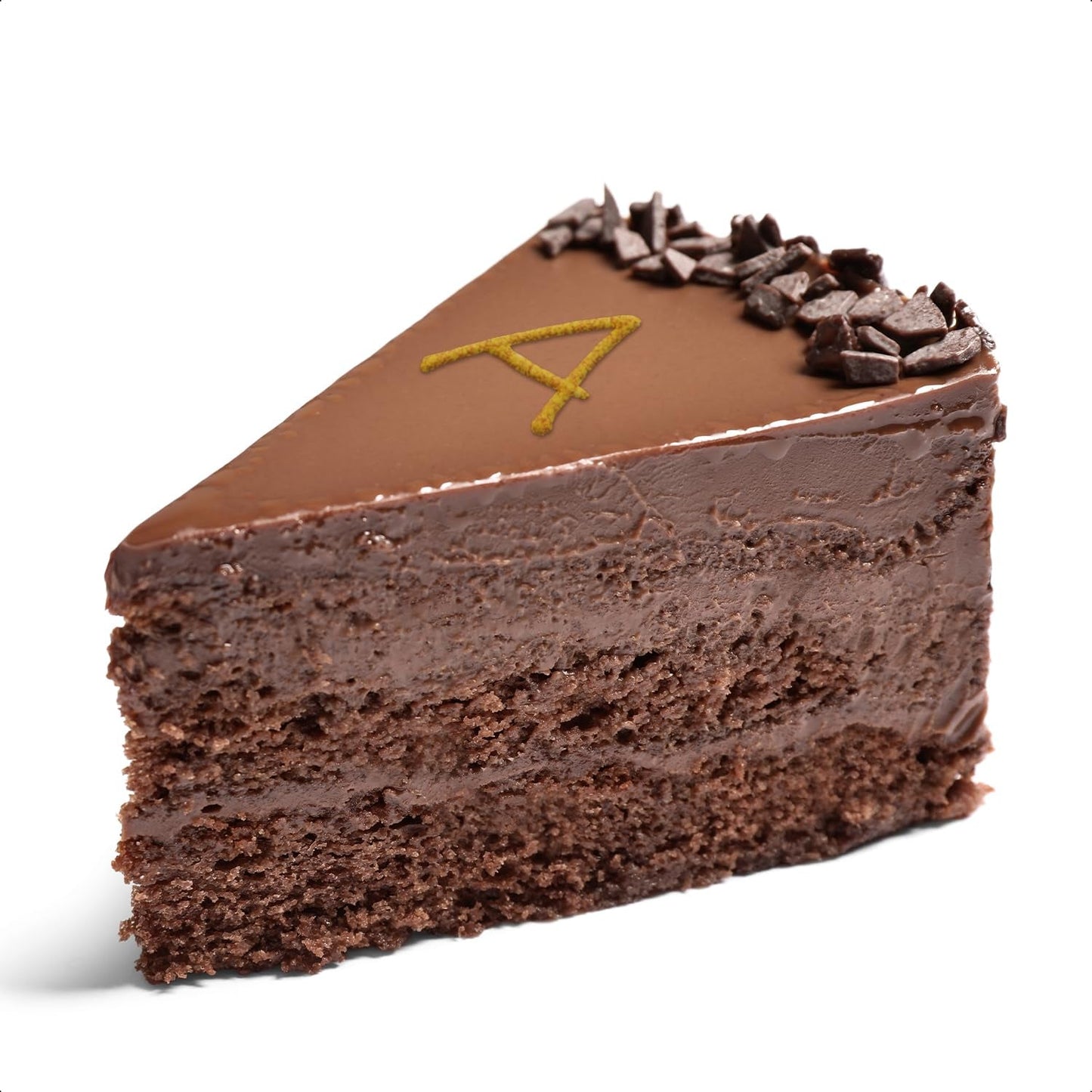 Günthart Backdecor 25 g Suiker met letters GOUD Voor alle desserts in gouden kleur Van suiker voor mooie letters en designs, 1 pakje (25 g)