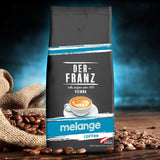 Der-Franz Melange Koffie, sterkte 3/5, 100% Arabica, hele koffiebonen, 4 x 1000 g