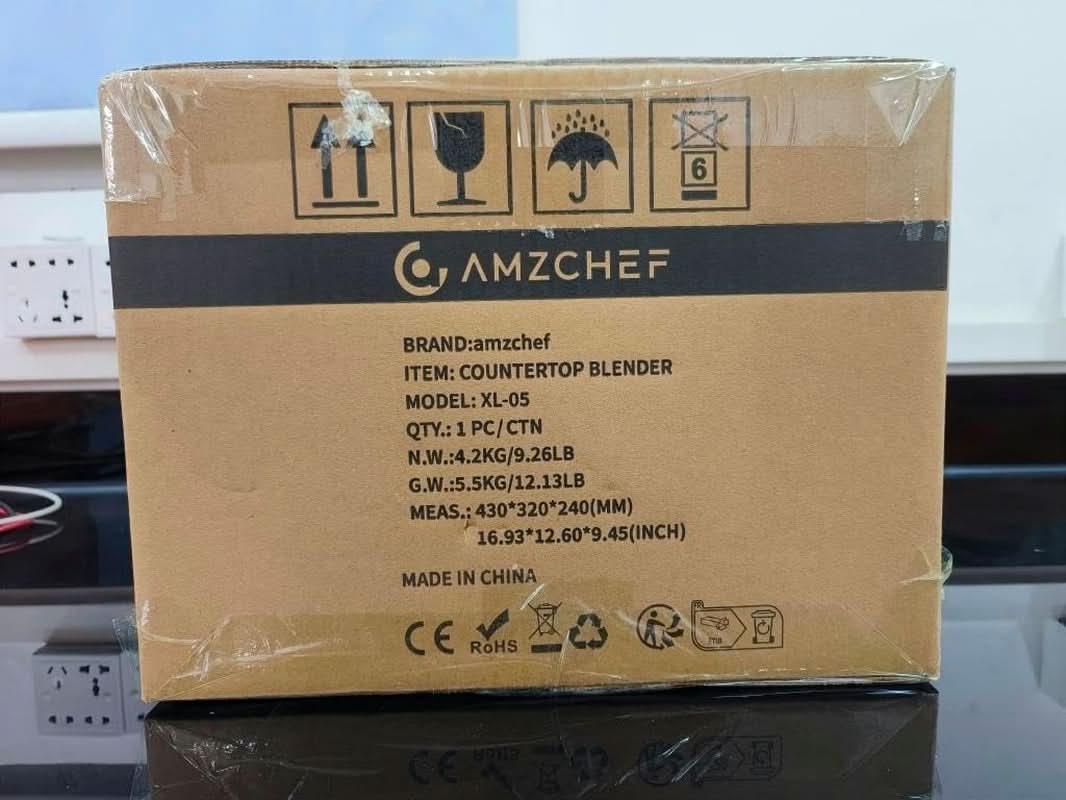 Blender AMZCHEF, 8 slimme menu's en 10 snelheden, LCD-touchscreen Kitchen Naty Shop
