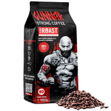 Blank Roast - GUNNAR - 1kg - Heel Kaffee-Bohnen Extra Sterk - Kräftige Robusta-Röstung - 494mg Kaffein je Tasse - Würzig & Kraftvoll mit Noten von dunkler Schokolade - Säurearm