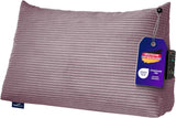 Leeskussen Traumnacht Cosy Rugkussen, 70 x 40 cm donkergrijs, afneembare en wasbare hoes van 100% polyester, praktisch zijvak, Oeko-Tex gecertificeerd, geproduceerd volgens Duitse kwaliteitsnormen