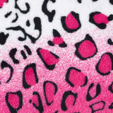 Home Must Haves Queen/King Zebra Giraffe Safari Dierenprint Het hele seizoen Superzacht Warm Bankkleed Deken Bedmaat Roze Polyester Roze Luipaard Quilts en quilts Naty Shop