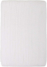 Familiebeddengoed Roze Cellulaire Deken voor Tweepersoonsbed, Katoen, Omkeerbare Grote Sprei, Lichtgewicht, Thermisch, Zacht, Traditioneel Cellulaire Deken, 230 X 230 Cm Quilts en Quilts Naty Shop Wit tweepersoonsbed (230X230Cm)