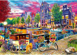 Trefl - 2in1 puzzel: Europese hoofdsteden - 2 x 500 stukjes - Set van twee puzzels, doe-het-zelf, creatief entertainment, voor volwassenen en kinderen 10+ puzzels Naty Shop
