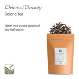 Oriental Beauty Taiwan Oolong thee - Dongfang Meiren Taiwanese thee - Wu Long White Tips of Blue Tea Wu Long Tea Oosterse blauwe thee Blauwe thee Olong thee Olong thee Biologische Oolong thee Olong thee