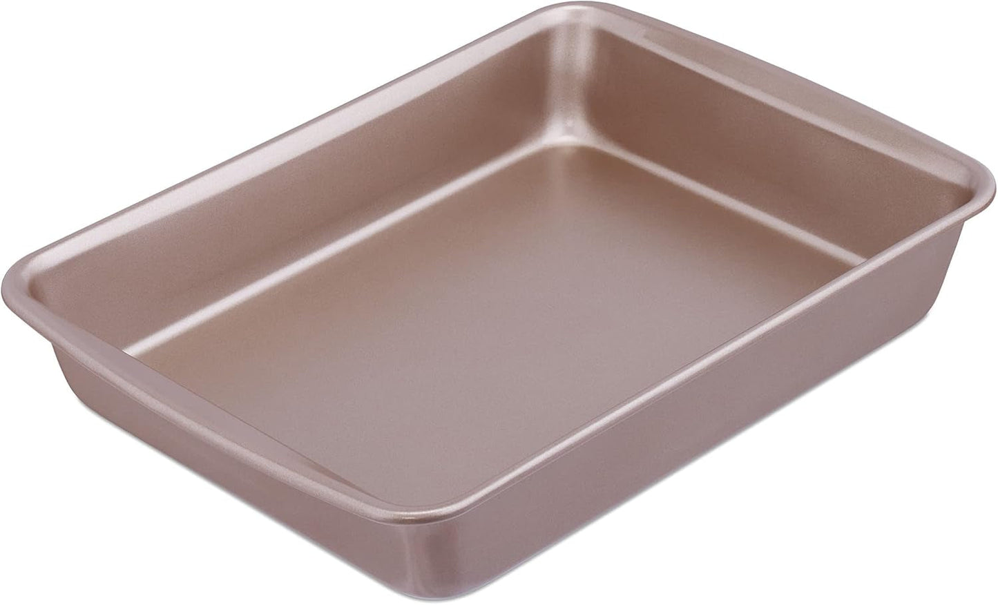 Relaxdays bakvorm, antiaanbaklaag, 4 liter, koolstofstaal, bruin Vormen en bakplaten Naty Shop