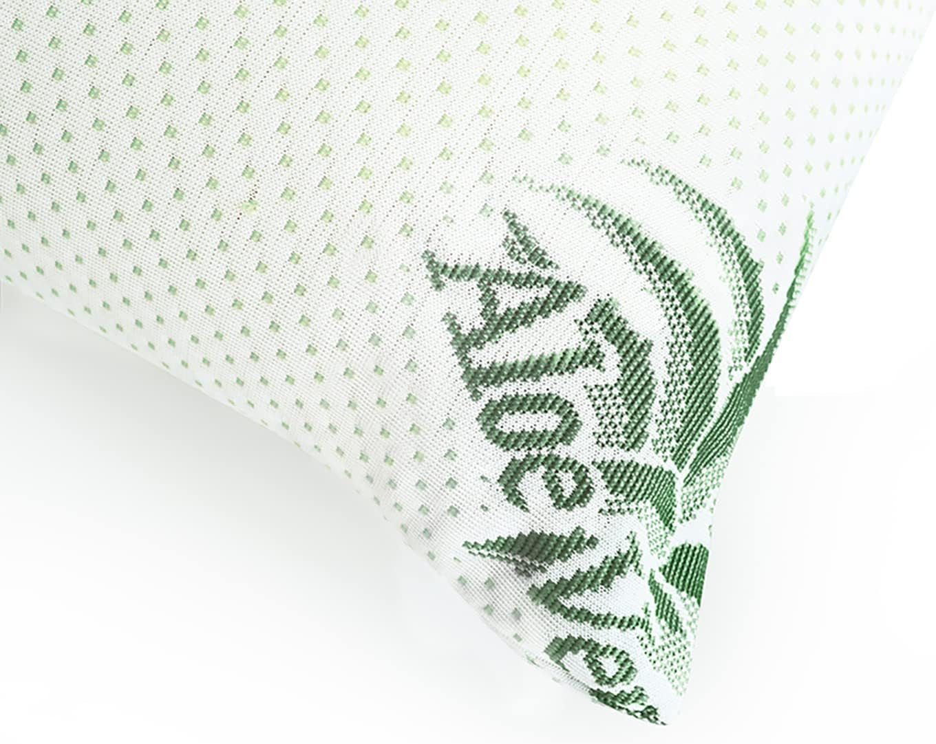 Mister Sandman Ergonomisch kussen 40X80, nekkussen met Aloë Vera kussensloop, Visco kussen Perfect voor buikslapers, rugslapers en zijslapers, kussen van traagschuim Cervicale orthopedische kussens Naty Shop