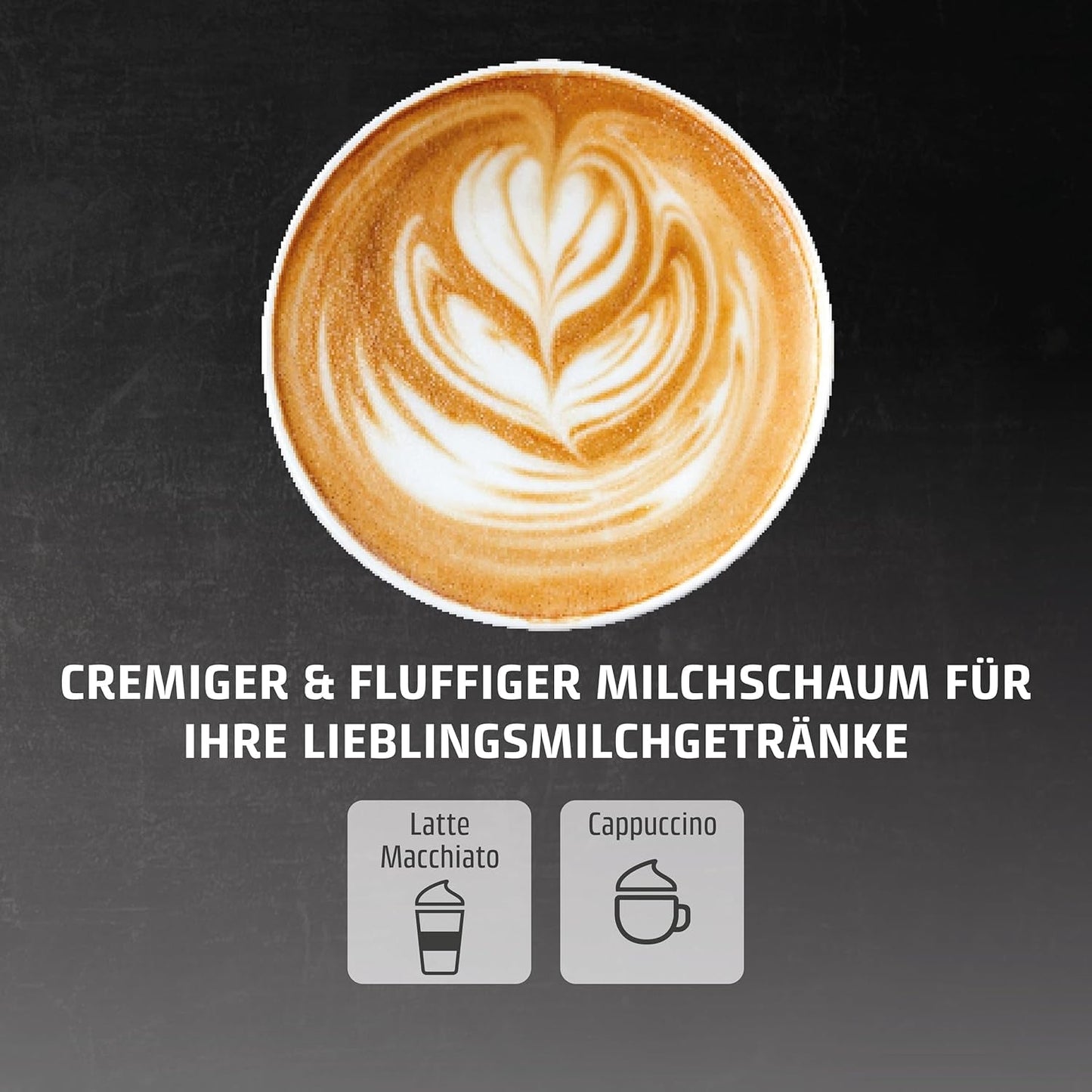 CASO EspressoGourmet Crema - Portafilter espressomachine met melkopschuimer, espresso, cappuccino, roestvrijstalen portafilter, ULKA 20 bar pomp, koffiezetapparaat, gemalen koffie, ESE capsules