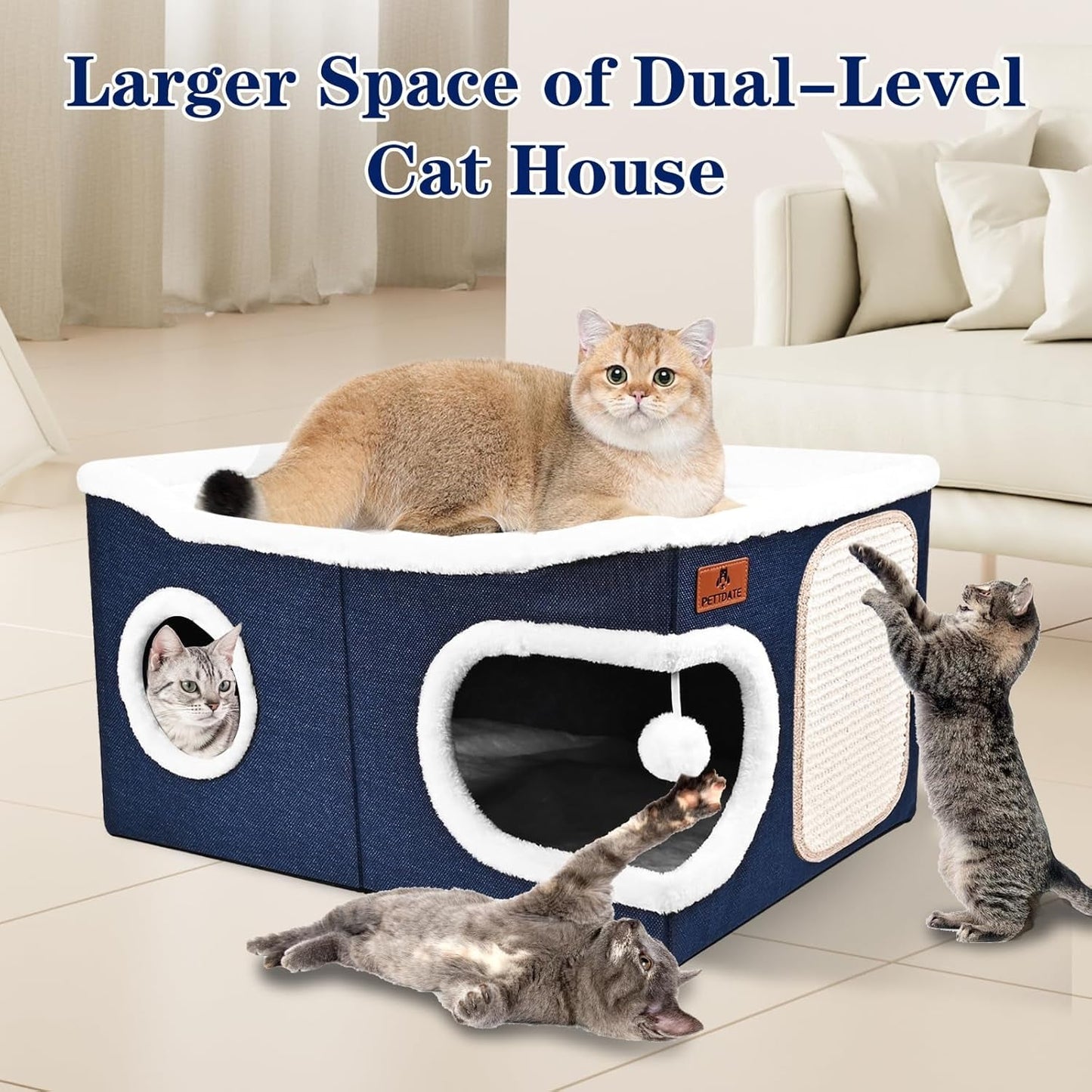 Dekens en meubels, Huisdieren, Grotten & Huizen, Katten, Kattenbedden, Katten - bedden, matrassen