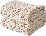 FY FIBRE HOUSE flanellen fleece plaid, microvezeldeken met 3D cheetah print, 228 X 274 cm, paars Quilts en quilts Naty Shop Brown 40 "X50"
