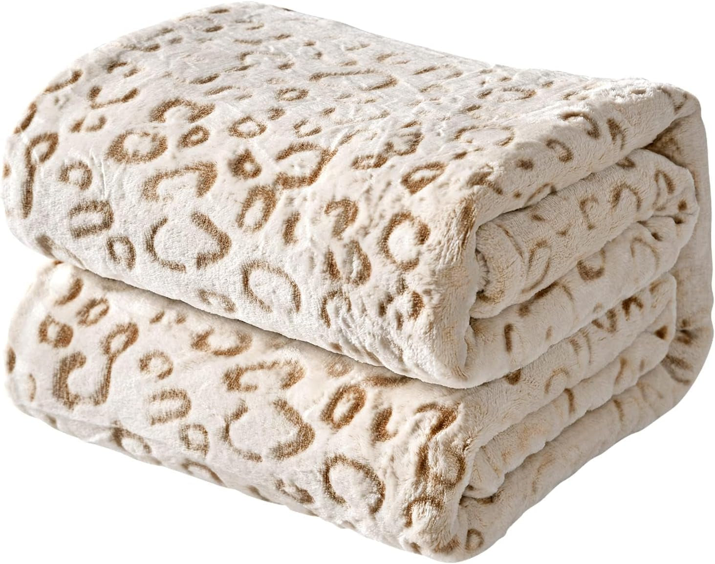 FY FIBRE HOUSE flanellen fleece plaid, microvezeldeken met 3D cheetah print, 228 X 274 cm, paars Quilts en quilts Naty Shop Brown 40 "X50"