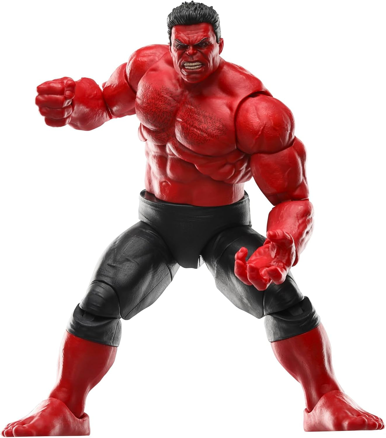 Marvel Legends Series Red Hulk-actiefiguur (schaal: 15 cm) voor Captain America: Brave New World Actiefiguren Naty Shop
