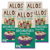 Allos, ongezoete bessenmuesli, pak 5 x 500 gram Granen Naty Shop Eiwitmuesli