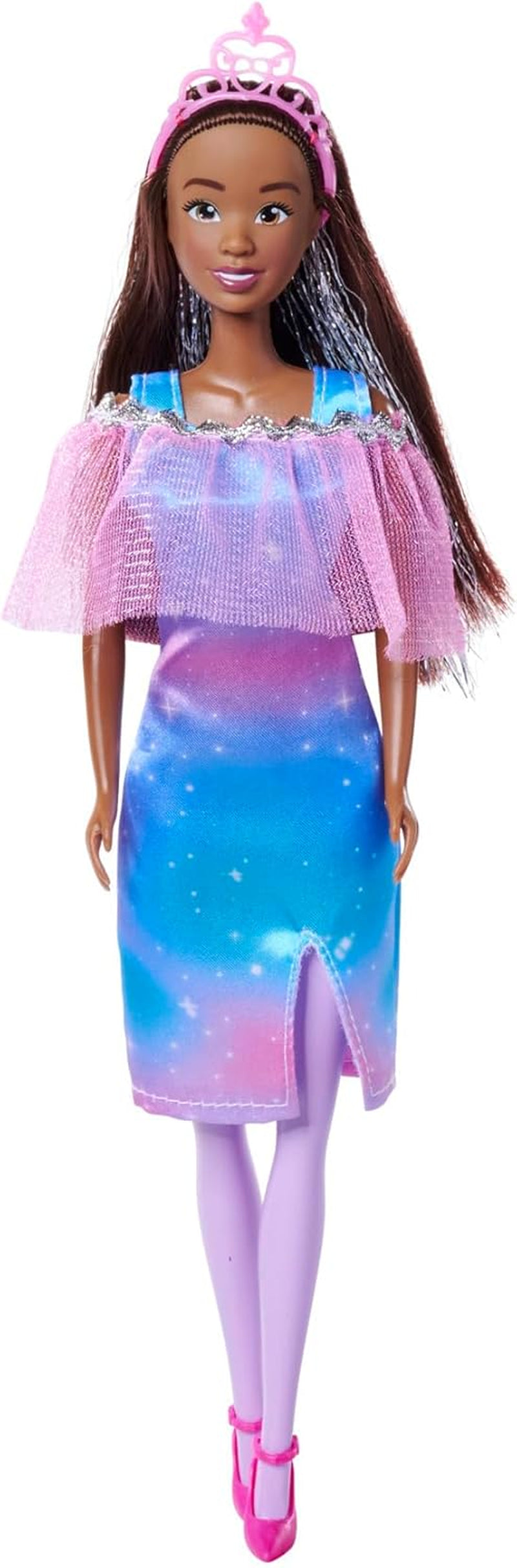 Simba Steffi Love Fantasy Princess, 4 verschillende kleuren, slechts één item verzonden, prinsessenpop met cape en glitterstrepen, 29 cm, vanaf 3 jaar