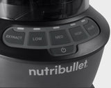 Nutribullet Full Size Blender, Elektrische Mixer, Multifunctionele Stabmixer, Professioneller Mixer, 1000 Watt Leistung, 1.6L Becher, Grau, NBF450DG Keuken Naty Shop