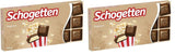 Schogentten popcorn 1 chocoladereep x 100 g, melkchocolade met popcorn en stukjes maïs, praktische losse stukjes. Een delicatesse. Stuk voor stuk.