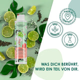 Jean & Len Green Tea & Lime vochtinbrengende shampoo, voor normaal tot vet haar, 300 ml Douche en bad Jean & Len Green Tea & Lime