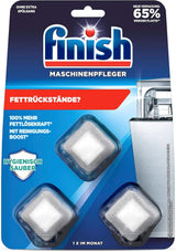 Finish Machinereiniger Tabs - Vaatwastabletten tegen vuil en vet in de vaatwasser, 3 tabletten Naty Shop