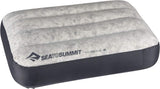 Sea to Summit - Eros Down Reiskussen L - Ultralicht en opblaasbaar - 10D materiaal - Premium donzen kussen - Antislip - Voor wandelen en kamperen - 42 X 28 X 12 Cm - Grijs - 95 G Naty Shop Reiskussens Groot Grijs