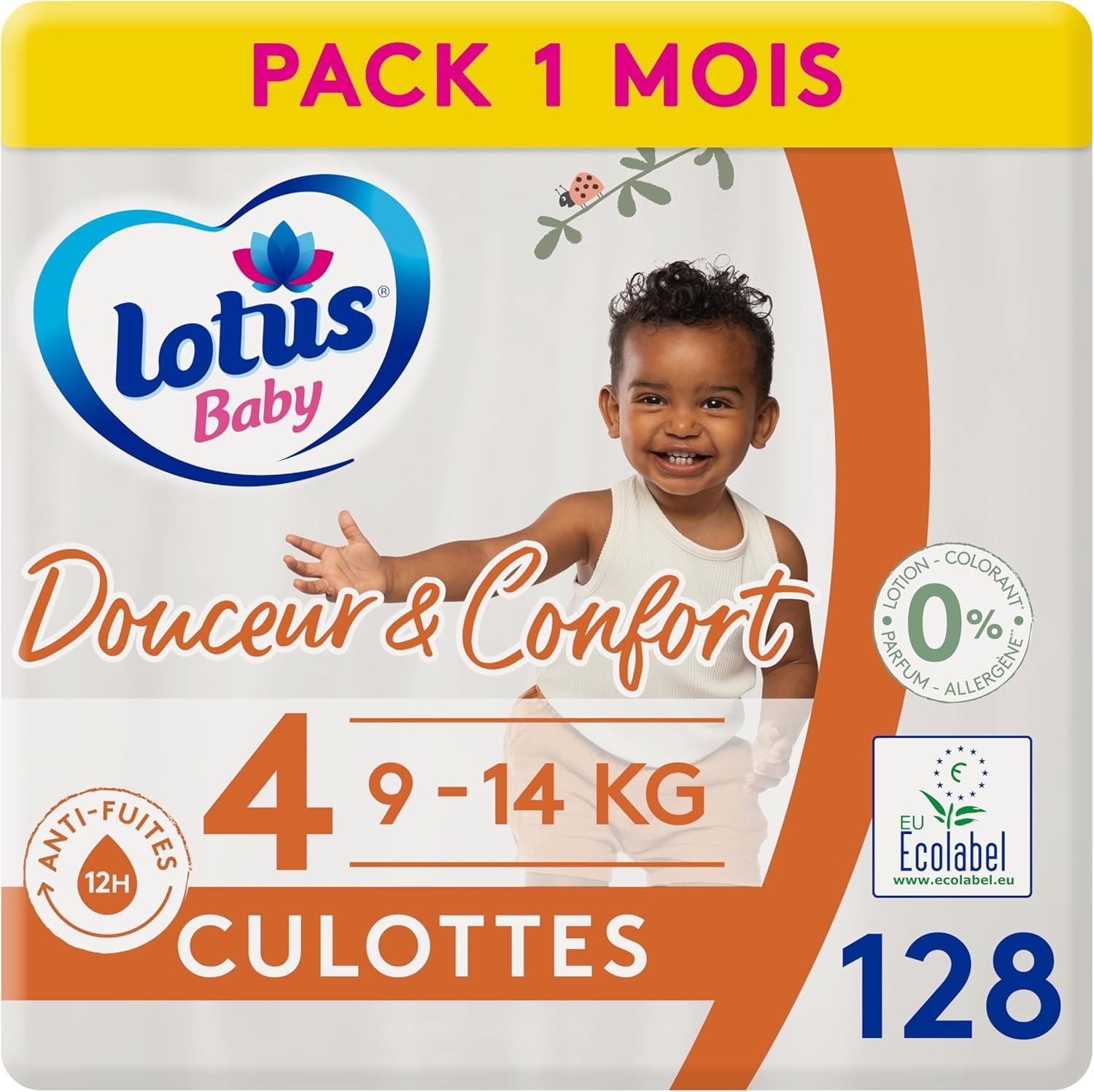 Douceur Naturelle - Slipje, maat 6 (16-26 kg) 1 maandpakket - 112 slipjes