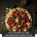Ankerkraut Pizza, voor originele Italiaanse smaak, zoals uit de Steinofen, ook voor Pasta, Tomaat-Mozzarella en vele andere gerechten, 45 g in kurkglas