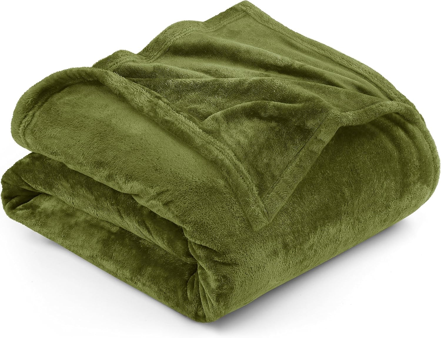 Utopia Bedding Gezellige fleecedeken [228x228 cm, grijs] Zachte, lichte, warme en pluizige deken Comfortabele en ademende deken voor slaapbank, slaapbank, bedden en dekens Besuche den Utopia Bedding-Store Olijfgroen 228x167 cm