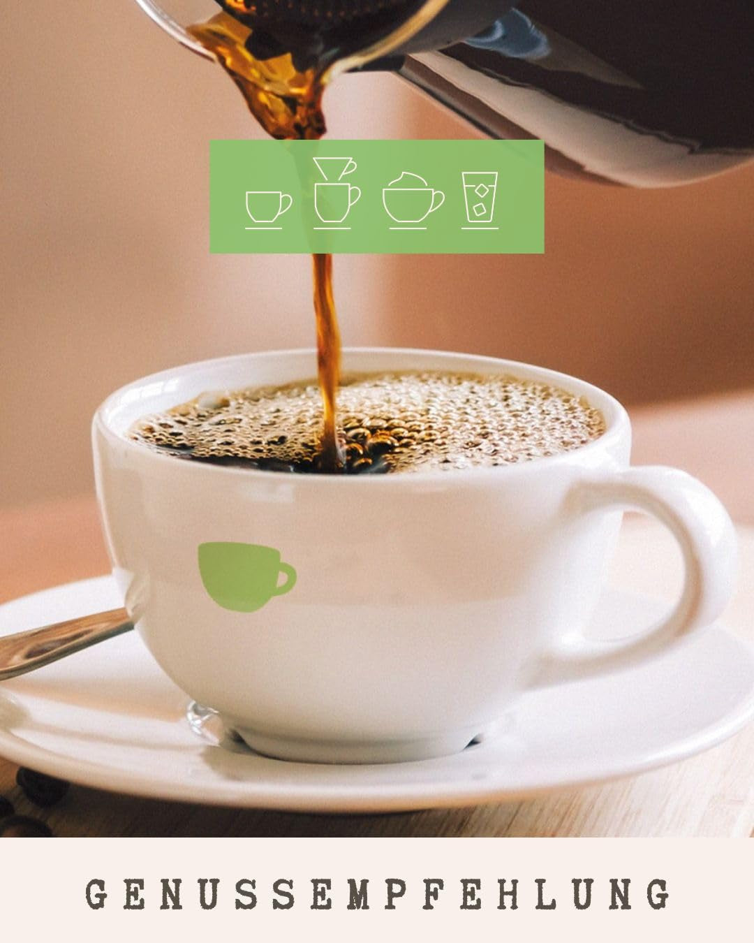 Koffie - Aricha I 100% Arabica I Koffiebonen 250g I Ideaal voor automatische koffiemachines, filterkoffie en French press met fruitige smaken I licht gebrand