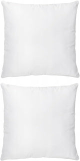 HOMLA Toby vulkussenset van 2, 45X45Cm, wit, premium polyester, maatvast en gemakkelijk te onderhouden Naty Shop standaard kussens Standaard titel