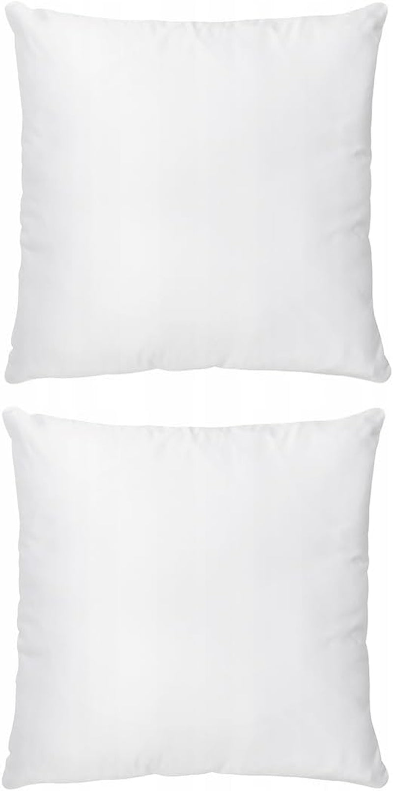 HOMLA Toby vulkussenset van 2, 45X45Cm, wit, premium polyester, maatvast en gemakkelijk te onderhouden Naty Shop standaard kussens Standaard titel
