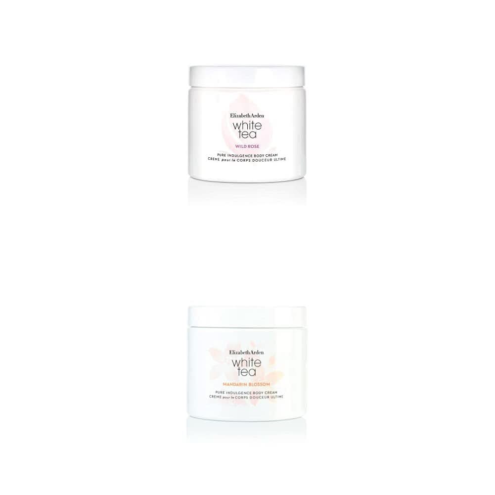 Elizabeth Arden - Wild Rose White Tea, rozenbodycrème voor dames Cosmetica en schoonheid Naty Shop Pack met wilde roos en mandarijnbloesem bodycrème