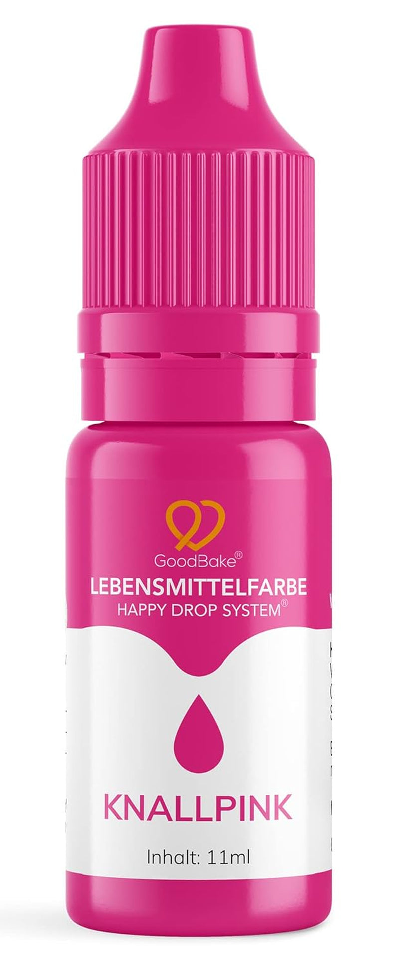 Goodbake roze kleurstof (11 ml) - Intense kleurstof - Zeer geconcentreerde kleur - Voor het kleuren van taarten, fondant, botercrème, drankjes, slijm en vele andere artikelen. 100% veganistisch