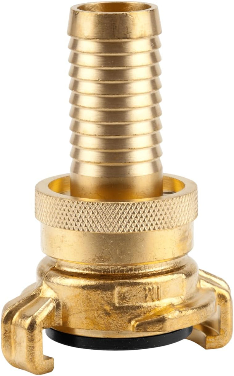 Gardena messing draadnippel: Messing connector voor aansluiting aan beide zijden, b.v. naar pompen, pijpdraad 26,5 mm (G 3/4 inch) (7260-20)