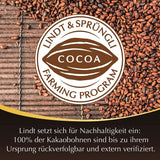 Lindor chocoladebolletjes 70% extra pure cacao | Zak van 137 g | Ongeveer. 10 bolletjes fijne pure chocolade met smelt-in-je-mond-vulling | Geschenk van chocolade | Chocolade geschenk