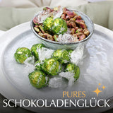 Lindt LINDOR Chocolade met Pistache | Hersluitbare zak van 1 kg | ca. 80 Melkchocoladeballetjes met smeltende pistacheroomvulling | Bulkverpakking, pralinegeschenk