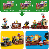 LEGO Super Mario Express Bowser Train Avontuurlijke speelset voor kinderen met hamer Brother 2 Gumba's en 2 Parapunctures Nintendo Cadeau voor Jongens Meisjes Gamers 71437 Bouwsets Besuche in LEGO-Store