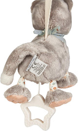 Sterntaler S kat Lilly muziekdoos - baby muziekdoos van zachte stof - knuffel voor kinderen om vast te binden - slaapmiddel heeft een kalmerende werking thuis en onderweg, grijs Speelgoed Bebe Naty Shop
