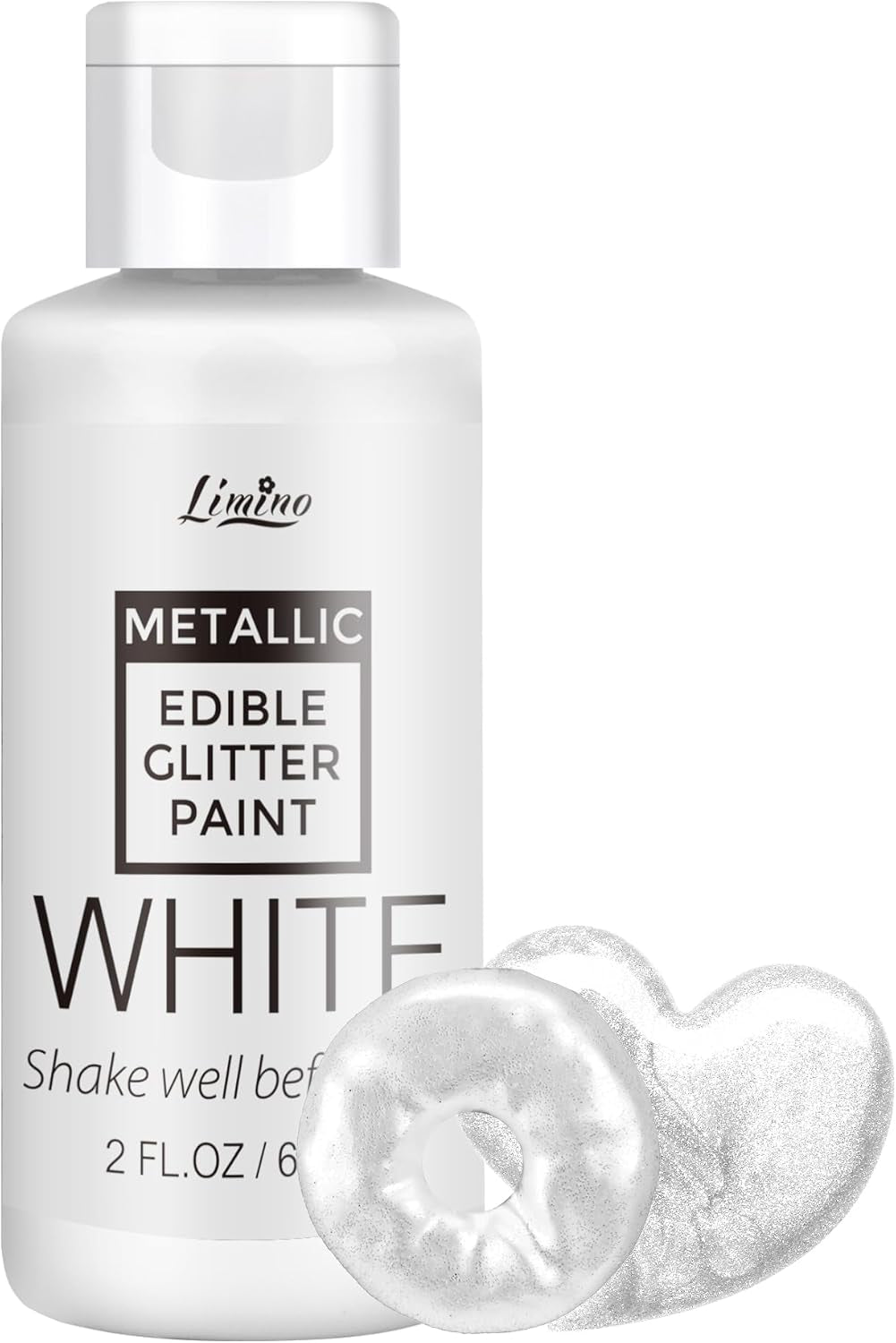 Vloeibare eetbare glitter - 6 metallic kleuren, vloeibaar eetbaar glitterpoeder voor taartversiering, bakken, macarons - metallic voedselkleuring, glitterkleuren voor koekjes, fondant, cakes, muffins