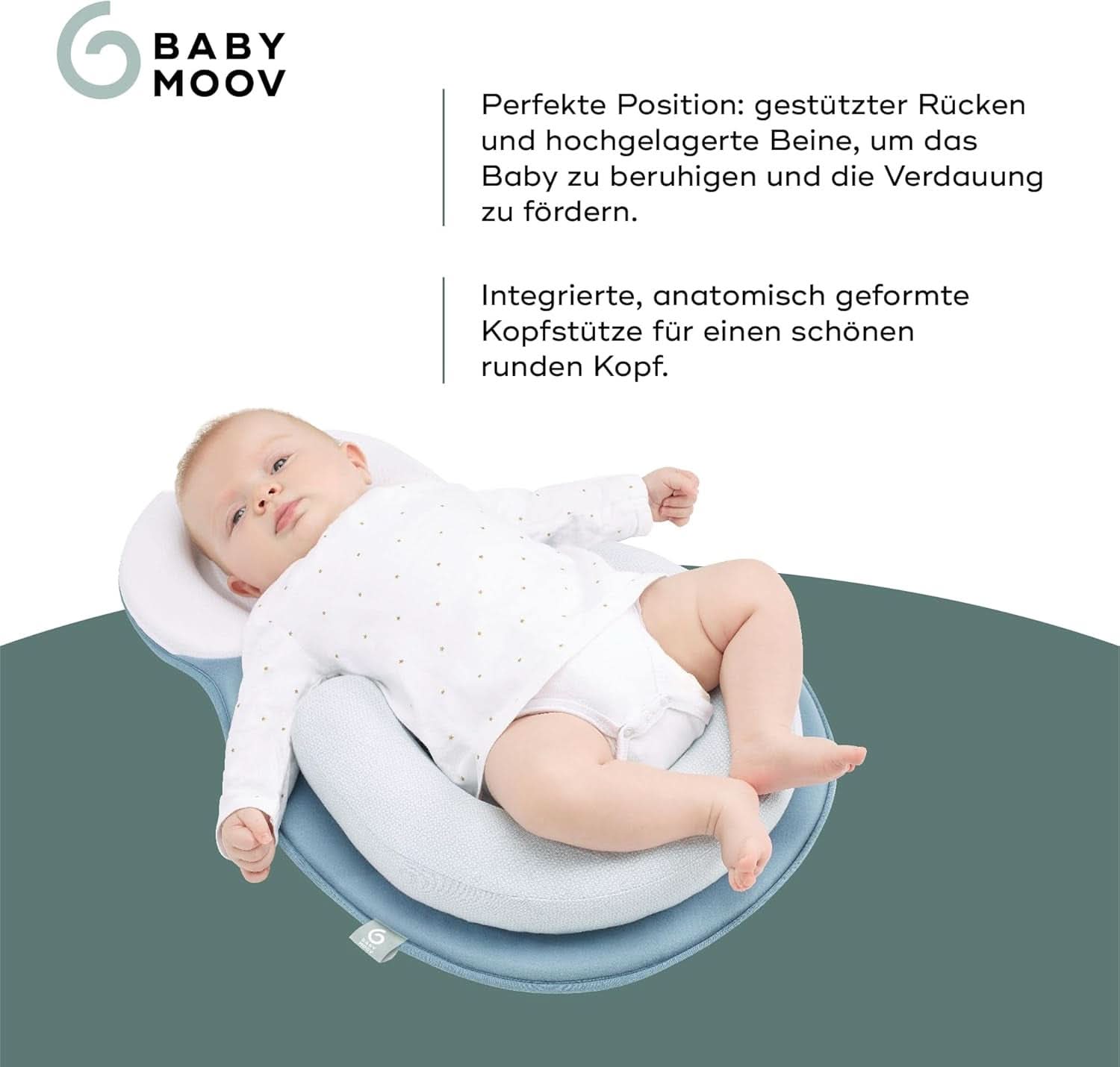 Babymoov Cosydream Mozaïek positioneringskussen voor baby's om krampjes te verlichten en plagiocefalie te voorkomen, 0-3 maanden Accessoires Voeding en borstvoeding Bebe Naty Shop