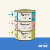 Applaws natuurlijk kattennatvoer kwallenselectie (pak van 12 x 70 g)