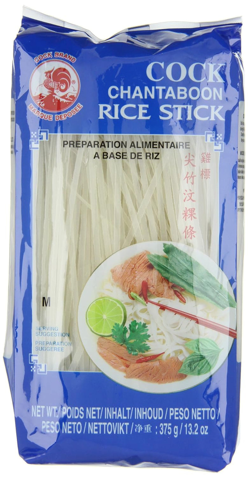 Cock Rijstnoedels, 3 mm, Graad 1 (1 Pak x 375 g)