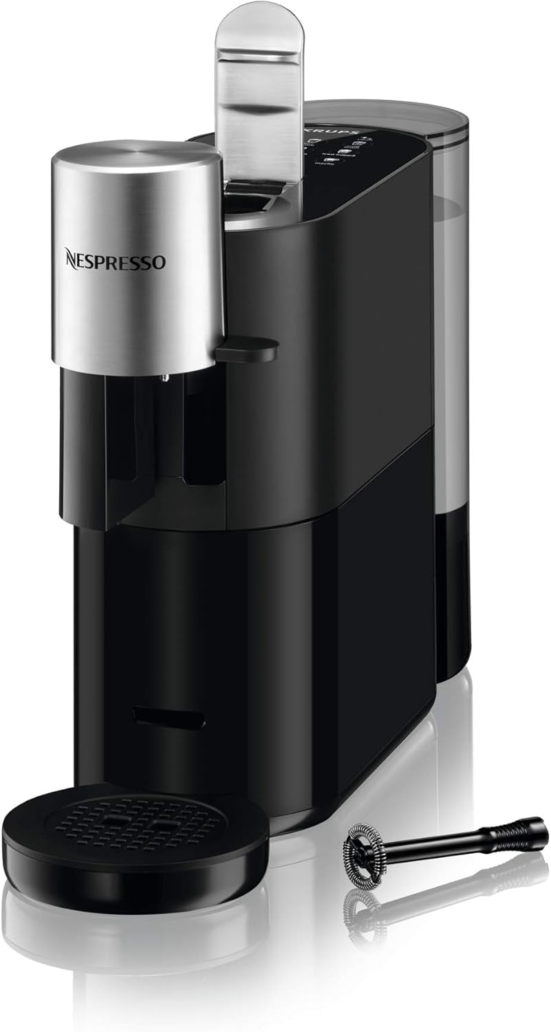 Krups Nespresso-espressomachine, capsule-espressomachine, espresso barista-stijl, melkopschuimer, gemaakt in Frankrijk YY4355FD