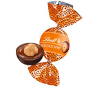 Lindt Roulette Ball Nocciolatte, melkchocolade met hazelnootcrèmevulling en hele hazelnoten, 3000 g