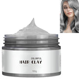 Natuurlijke haarverfcrème Zilvergrijs Instant haarkleurwas Tijdelijk kapsel Grijze kleurstof Natuurlijk haar Zilvergrijs 100 ml Naty Shop Haarverf Standaardtitel