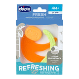 Chicco Fresh&Relax Aap- of Luiaardbijtring, 4M+, gevuld met steriel water
