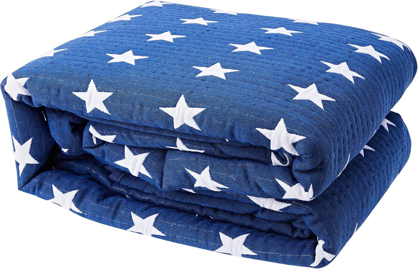 VIALMAN dekbedovertrek Sofia 10 kingsize bed | sterrenquilt | dekbedmaat 250 X 270 cm | bedovertrek & banksprei marineblauw Bedden en hoezen Besuche den VIALMAN-Store Marineblauw 250 X 270 Cm